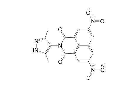 1H-benz[de]isoquinoline-1,3(2H)-dione, 2-(3,5-dimethyl-1H-pyrazol-4-yl)-5,8-dinitro-