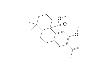 4a(2H)-Phenanthrenecarboxylic acid, 1,3,4,9,10,10a-hexahydro-6-methoxy-1,1-dimethyl-7-(1-methylethenyl)-, methyl ester, (4aR-trans)-
