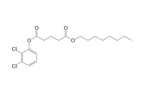 Glutaric acid, 2,3-dichlorophenyl octyl ester