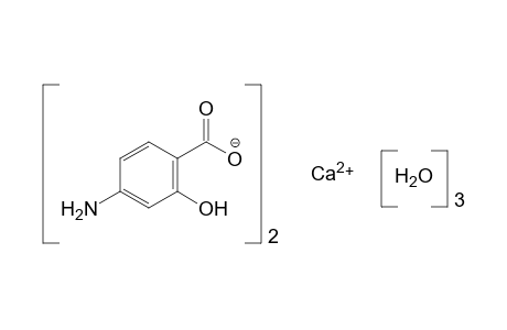 4-aminosalicylic acid, calcium salt, trihydrate
