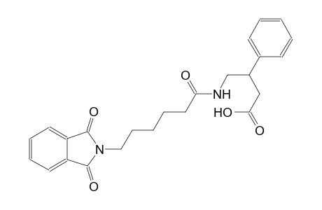 benzenepropanoic acid, beta-[[[6-(1,3-dihydro-1,3-dioxo-2H-isoindol-2-yl)-1-oxohexyl]amino]methyl]-