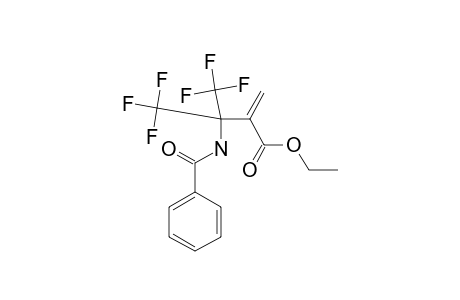 2-[1-(benzoylamino)-2,2,2-trifluoro-1-(trifluoromethyl)ethyl]acrylic acid ethyl ester