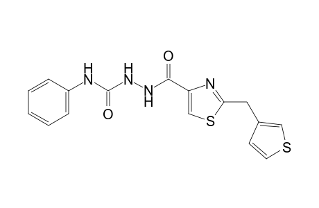 4-phenyl-1-{[2-(3-thenyl)-4-thiazolyl]carbonyl}semicarbazide