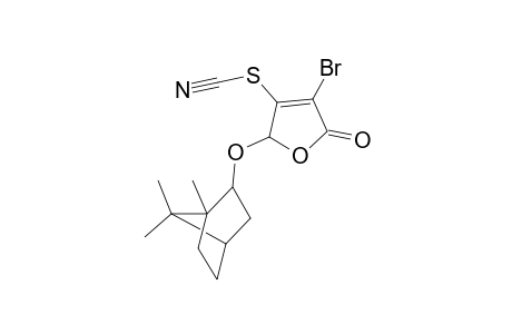 3-Bromo-4-thiocyanato-5-borneoxyfuran-2(5H)-one