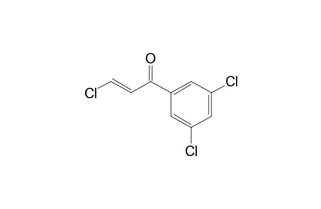 2-Propen-1-one, 3-chloro-1-(3,5-dichlorophenyl)-