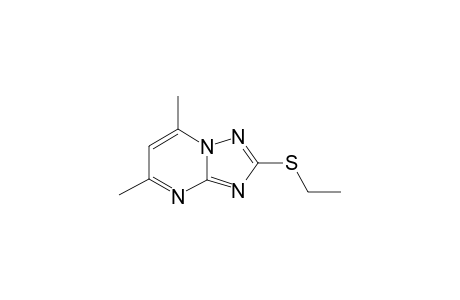 2-(ethylsulfanyl)-5,7-dimethyl[1,2,4]triazolo[1,5-a]pyrimidine