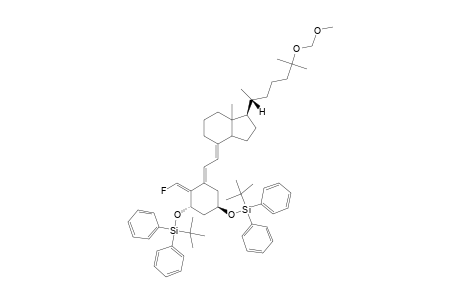 (5E,10Z)-19-Fluoro-1.alpha.,25-dihydroxyvitamin D3 1,3-Di-tert-butyldiphenylsilyl 25-methoxymethyl Ether