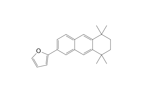 2-[5',6',7',8'-Tetrahydro-5',5',8',8'-tetramethyl-2'-anthracenyl]furan