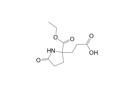 2-Ethoxycarbonyl-5-oxo-2-pyrrolidinepropanoic acid