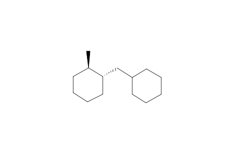 Cyclohexane, 1-(cyclohexylmethyl)-2-methyl-, trans-