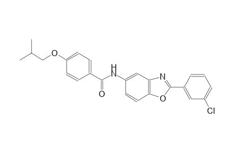 benzamide, N-[2-(3-chlorophenyl)-5-benzoxazolyl]-4-(2-methylpropoxy)-