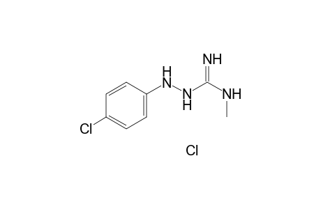 N-Methyl-2-(4-chlorophenyl)hydrazinecarboximidamide hydrochloride