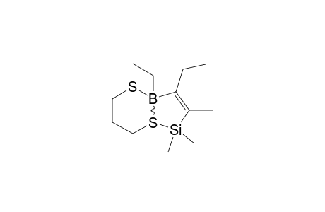 4,5-DIETHYL-2,2,3-TRIMETHYL-1-THIONIA-6-THIA-2-SILA-5-BORATABICYCLO-[4.3.0]-NON-3-ENE