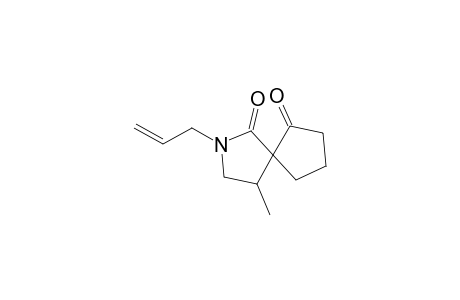 2-Allyl-4-methyl-2-azaspiro[4.4]nonane-1,6-dione