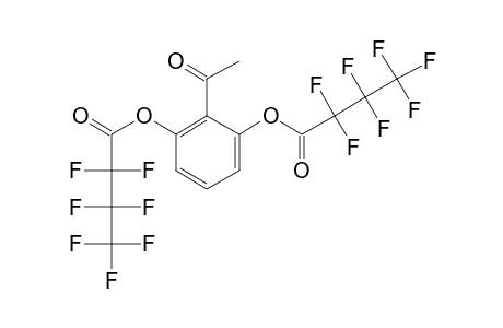 Acetophenone, 2,6-bis(heptafluorobutyryloxy)-