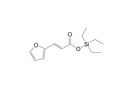 Triethylsilyl 3-(2'-furyl)acrylate