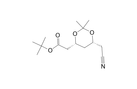 tert-Butyl (4R,6R)-6-cyanomethyl-2,2-dimethyl-1,3-dioxane-4-acetate