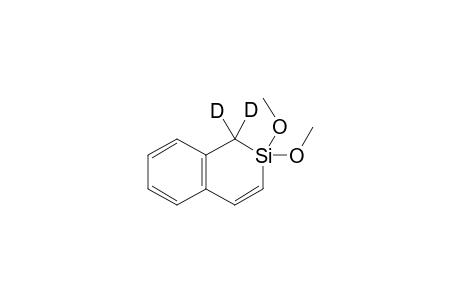 2,2-Dimethoxy-1,2-dihydro-2-silanaphthalene-1,1-D2