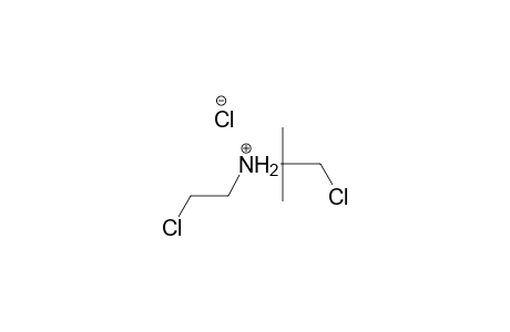 (2-Chloro-1,1-dimethyl-ethyl)-(2-chloro-ethyl)-ammonium chloride