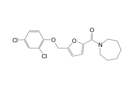 1-{5-[(2,4-dichlorophenoxy)methyl]-2-furoyl}hexahydro-1H-azepine