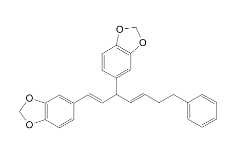 5,5'-((1E,4E)-7-phenylhepta-1,4-diene-1,3-diyl)bis(benz [d][1,3]dioxole)