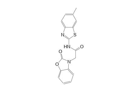 3-benzoxazoleacetamide, 2,3-dihydro-N-(6-methyl-2-benzothiazolyl)-2-oxo-