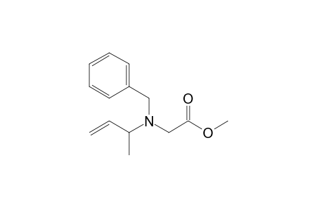 2-[Benzyl(1-methylallyl)amino]acetic acid methyl ester