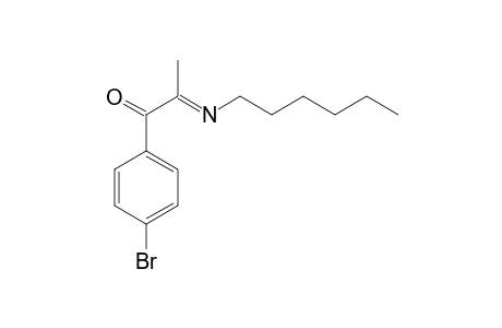1-(4-Bromophenyl)-N-hexyl-1-oxo-propan-2-imine