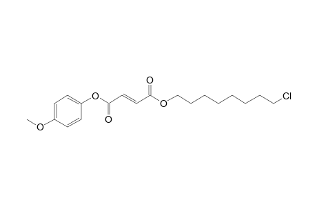 Fumaric acid, 4-methoxyphenyl 8-chlorooctyl ester