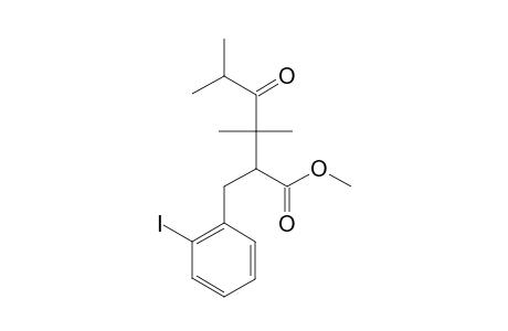 METHYL-2-(2-IODOBENZYL)-3,3,5-TRIMETHYL-4-OXOHEXANOATE