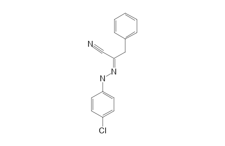 2-[(4-CHLOROPHENYL)-HYDRAZONO)]-3-PHENYLPROPIONITRILE