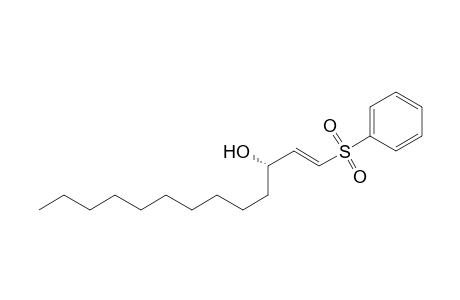(S)-(E)-1-(phenylsulfonyl)-1-tridecen-3-ol