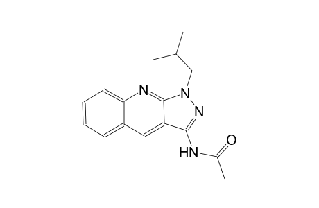 N-(1-isobutyl-1H-pyrazolo[3,4-b]quinolin-3-yl)acetamide