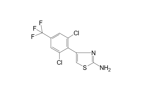 4-[2,6-Dichloro-4-(trifluoromethyl)phenyl]-1,3-thiazol-2-amine