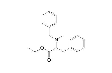 Ethyl 2-N-benzyl-N-(methylamino)-3-phenylpropanoate
