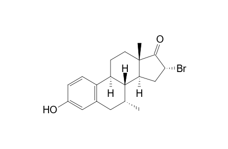(7R,8R,9S,13S,14S,16R)-16-bromanyl-7,13-dimethyl-3-oxidanyl-7,8,9,11,12,14,15,16-octahydro-6H-cyclopenta[a]phenanthren-17-one