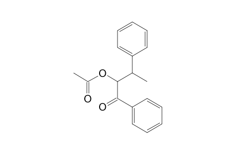 2-Acetyloxy-1,3-diphenyl-1-butanone