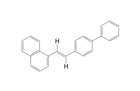 trans-1-(4-biphenylyl)-2-(1-naphthyl)ethylene