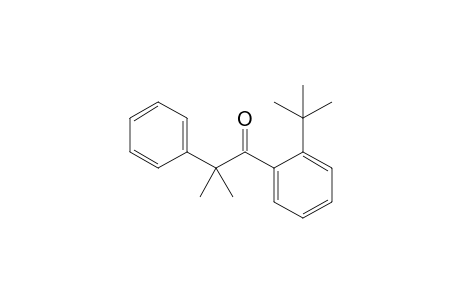 1-(2-tert-butylphenyl)-2-methyl-2-phenyl-1-propanone