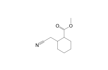 2-Cyanomethylcyclohexanecarboxylic acid, methyl ester