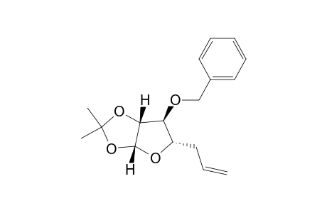 [3aR(3a.alpha.,5.beta.,6.alpha.,6a.alpha.)]-tetrahydro-2,2-dimethyl-5-(2-propen-1-yl)-6-(phenylmethoxy)furo[2,3-d]-1,3-dioxole