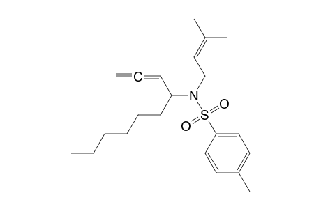 N-(Deca-1,2-dien-4-yl)-N-(3-methylbut-2-en-1-yl)-4-methylbenzenesulfonamide