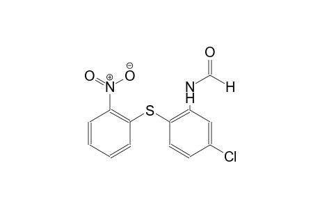 Formamide, [5-chloro-2-[(2-nitrophenyl)thio]phenyl]-