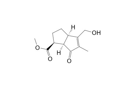 4-(Hydroxymethyl)-8-(methoxycarbonyl)-3-methylbicyclo[3.3.0]oct-3-en-2-one