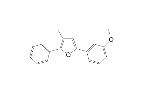 5-(3-Methoxyphenyl)-3-methyl-2-phenylfuran