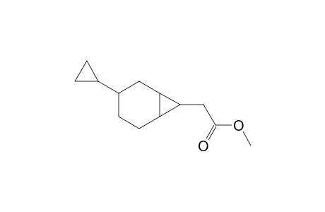 Methyl cis-2-(3-cyclopropyl-7-norcaranyl)acetate