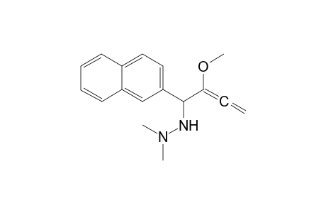 1-N-Dimethylaminylamino-1-.beta.-naphthyl-2-methoxybuta-2,3-diene