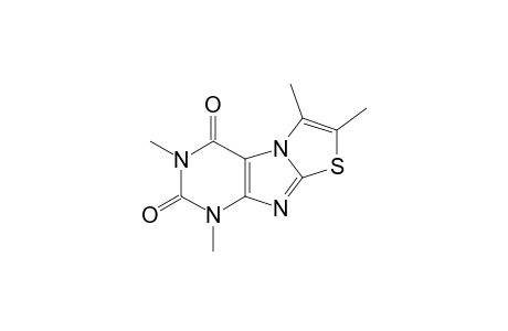 2,3,6,8-tetramethyl-5,7-dioxo-thiazolo[3,2-f]xanthene