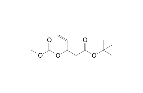3-(Methoxycarbonyloxy)pent-4-enoic acid 1',1'-Dimethylethyl ester