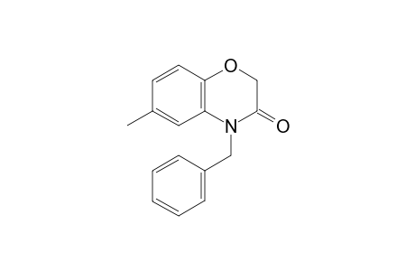 4-Benzyl-6-methyl-2H-1,4-benzoxazin-3(4H)-one